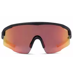 Oculos de sol Liive Dealer MIRROR MATT BLACK Red 2
