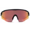 Sunglasses Liive Dealer MIRROR MATT BLACK Red