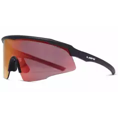 Lunettes de soleil Liive Dealer MIRROR MATT BLACK Red