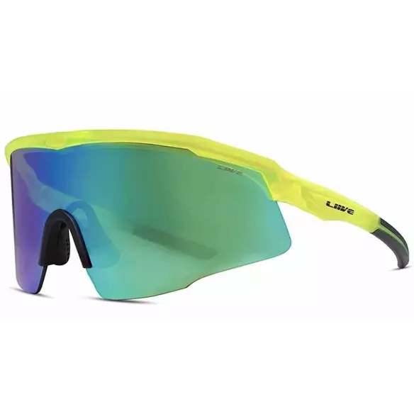 Oculos de sol Liive Dealer MIRROR Neon Yellow