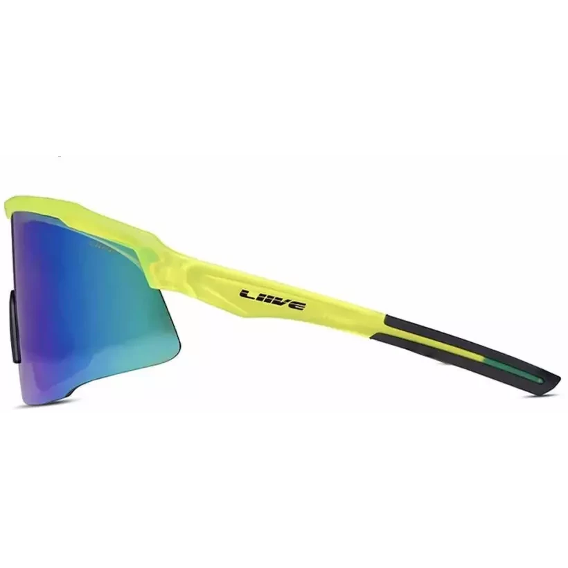 Gafas de sol Liive Dealer MIRROR Neon Yellow