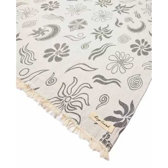 Toalla de baño Rip Curl Jumbo Holiday Natural Toalla de baño Rip Curl Jumbo Holiday Natural