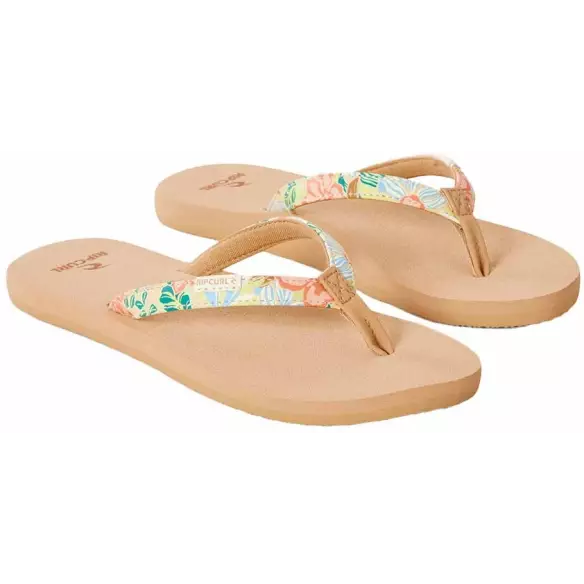 flip-flops Rip Curl FREEDOM BLOOM OPEN TOE Light Orange
