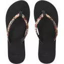 Tongs Rip Curl FREEDOM BLOOM OPEN TOE Black Brown