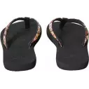Tongs Rip Curl FREEDOM BLOOM OPEN TOE Black Brown