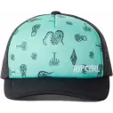 Mütze Rip Curl WEEKEND TRUCKER ­ BOY WASHED AQUA
