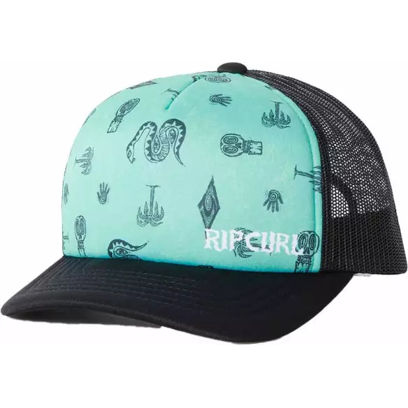Casquette Rip Curl WEEKEND TRUCKER ­ BOY WASHED AQUA