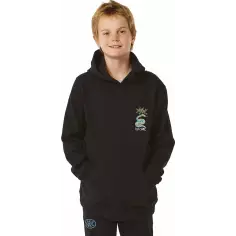 Felpa Rip Curl LOST ISLANDS ART HOOD Black