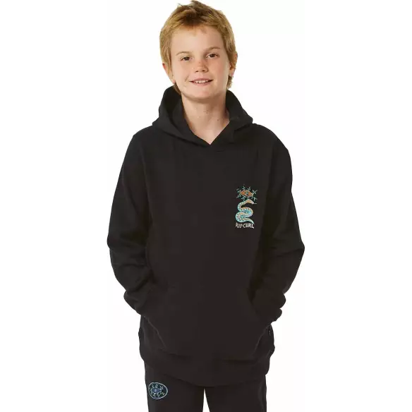 Sudadera Rip Curl LOST ISLANDS ART HOOD Black