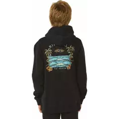 Suéter Rip curl LOST ISLANDS ART HOOD Black 2