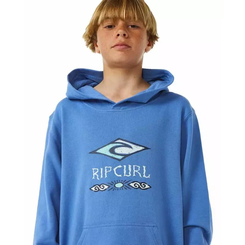 Sweat-shirt Rip Curl LOST ISLAND FLEECE ­BOY BLUE YONDER