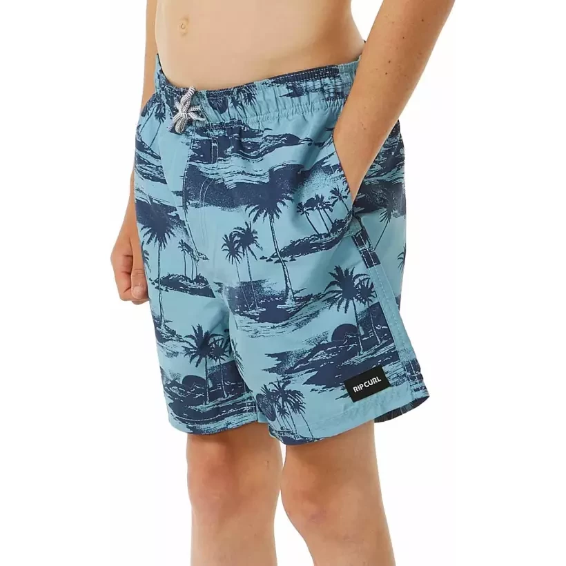 Costume Da Bagno Rip Curl DREAMERS VOLLEY ­BOY DUSTY BLUE