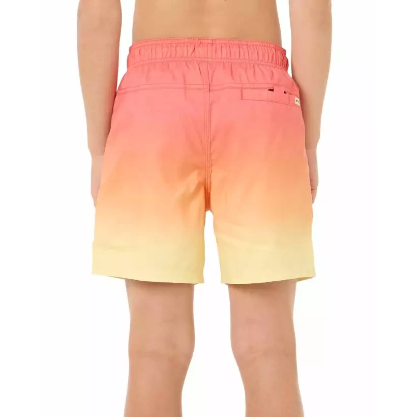 Badehose Rip Curl FADE VOLLEY BOY HOT CORAL