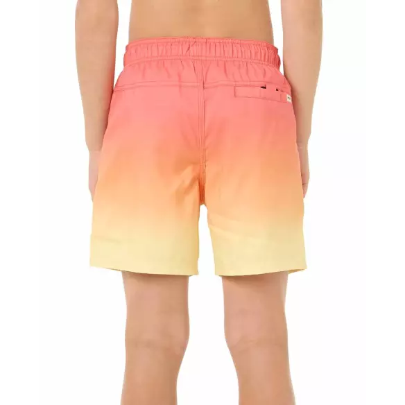 Costume Da Bagno Rip Curl FADE VOLLEY BOY HOT CORAL