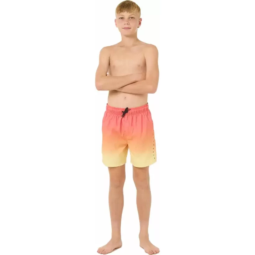 Bañador Rip Curl FADE VOLLEY BOY HOT CORAL