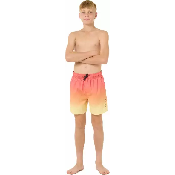 Maillot de bain Rip Curl FADE VOLLEY BOY HOT CORAL