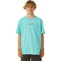 Camisa Rip Curl LOST ISLANDS ART TEE ­BOYS Acqua