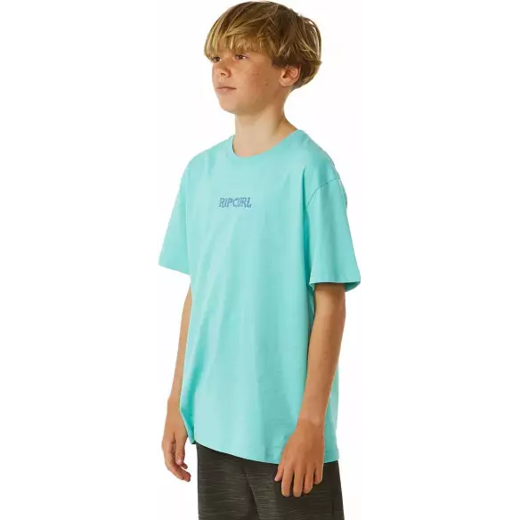 Camisa Rip Curl LOST ISLANDS ART TEE ­BOYS Acqua