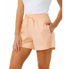 Rip Curl short POPLIN CRUSHIN WALK SHORT BRIGHT PEACH 2