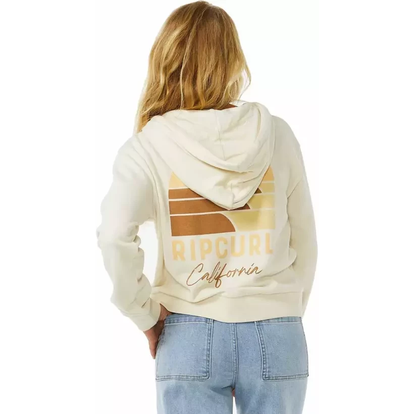 Sweat-shirt Rip Curl LINE UP RELAXED Bone