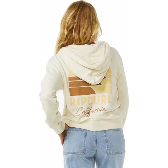 Sweat-shirt Rip Curl LINE UP RELAXED Bone