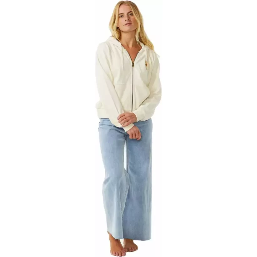 Sweat-shirt Rip Curl LINE UP RELAXED Bone