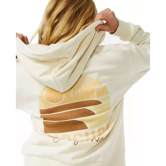 Sweatshirt Rip Curl LINE UP RELAXED Bone