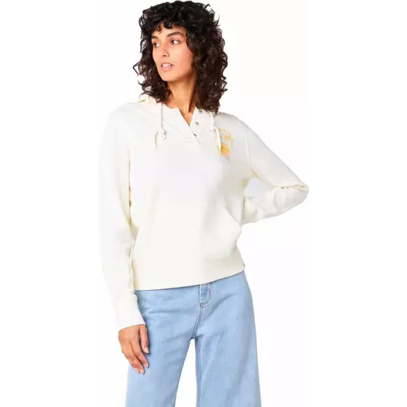 Sweatshirt Rip curl RE­ENTRY HOODIE Bone