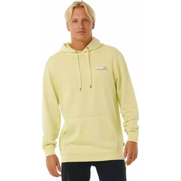 Sweat-shirt Rip Curl SURF REVIVAL VINTAGE YELLOW