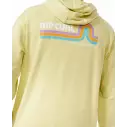 Sweat-shirt Rip Curl SURF REVIVAL VINTAGE YELLOW
