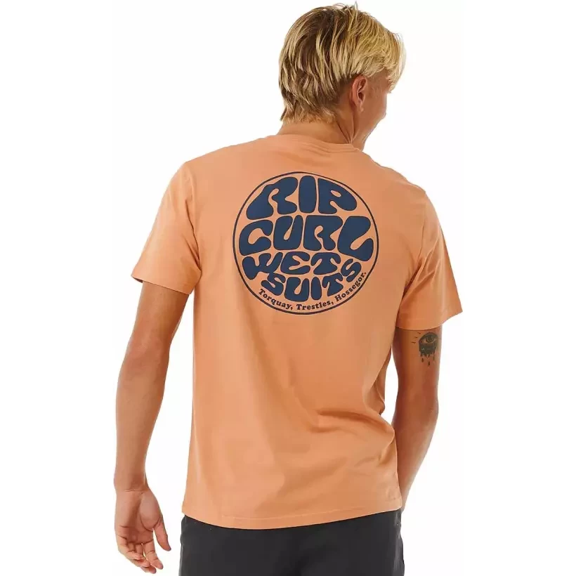T-Shirt Rip Curl WETSUIT ICON Clay