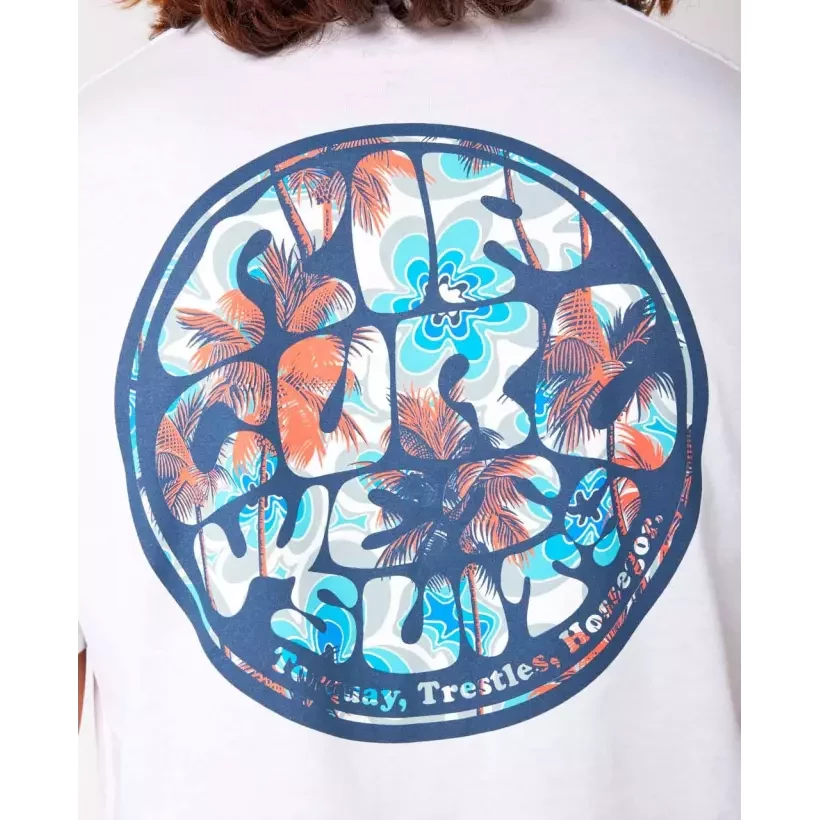 Rip Curl T-Shirt PASSAGE TEE White