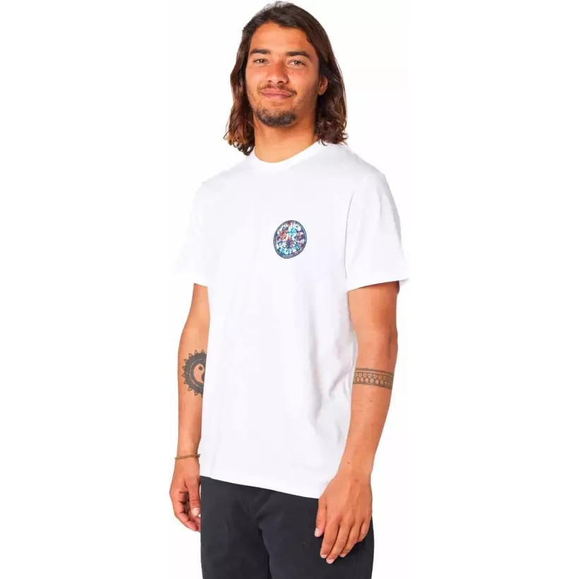 Rip Curl T-Shirt PASSAGE TEE White