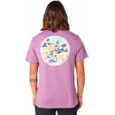 T-Shirt Rip Curl PASSAGE TEE DUSTY PURPLE