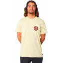 T-Shirt Rip Curl PASSAGE TEE VINTAGE YELLOW
