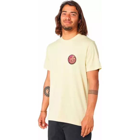 Camisa Rip Curl PASSAGE TEE VINTAGE YELLOW