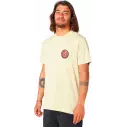 T-Shirt Rip Curl PASSAGE TEE VINTAGE YELLOW