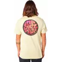 T-Shirt Rip Curl PASSAGE TEE VINTAGE YELLOW