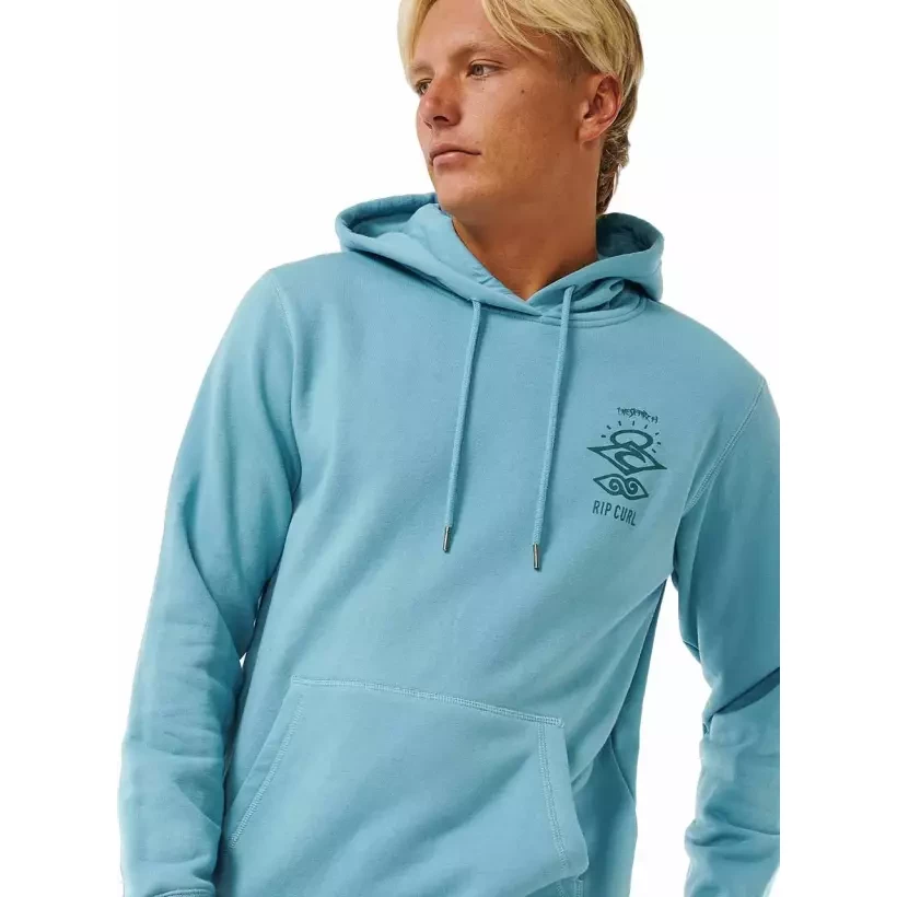 Felpa Rip Curl SURF SEARCH ICON DUSTY BLUE