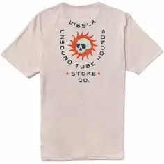 T-Shirt Vissla Tube Hounds Organic Bone 2