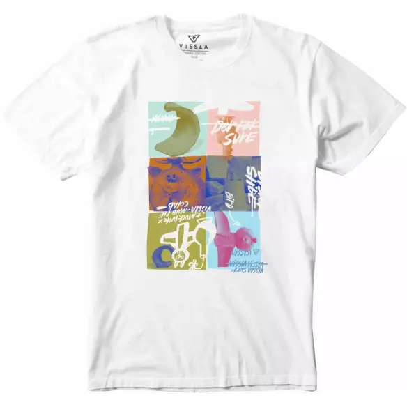 Shirt Vissla TC Mud Flappers Premium White