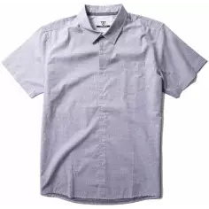 Camisa Vissla Breakers Stripe Dark Denim
