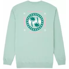 Suéter Vissla Upside Down Sea green 2