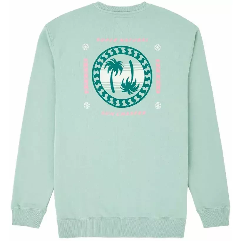 Sweat-shirt Vissla Upside Down Sea green