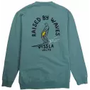 Sweatshirt Vissla UNLTD Crew Blue Slate
