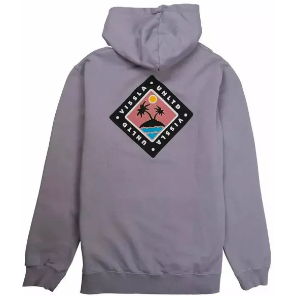 Sweatshirt Vissla Spike Pull Over Dusty Lilac