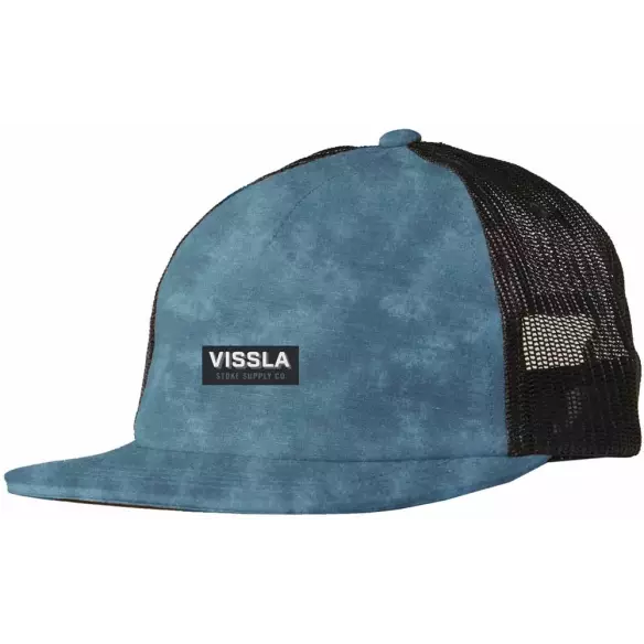Casquette VISSLA Lay Day Eco Trucker II Storm Blue