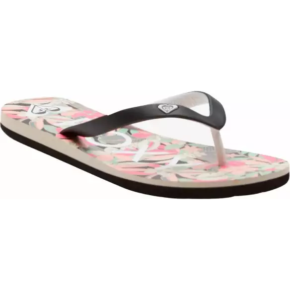 Flip Flops Roxy tahiti Black/Pink/Soft Lime