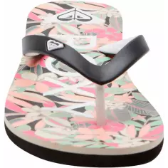 Tongs Roxy tahiti Black/Pink/Soft Lime 2