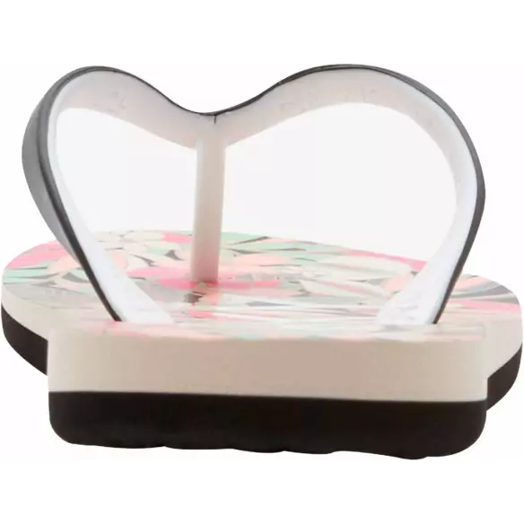 Infradito Roxy tahiti Black/Pink/Soft Lime